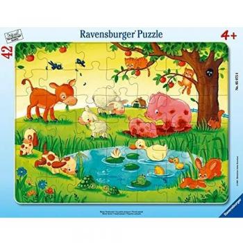 Ravensburger Rahmenpuzzle - Kleine Tierfreunde - 42 Teile