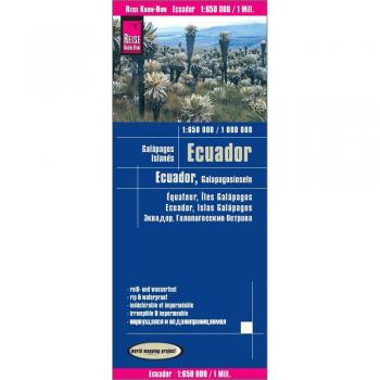 ECUADOR 1:650.000 GALAPAGOS 1:1.000.000 -REISE KNOW-HOW