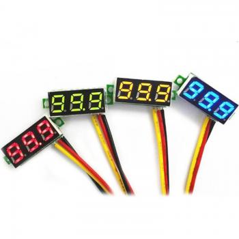 Jauge de tension LED 0,28 pouces DC 0-100V