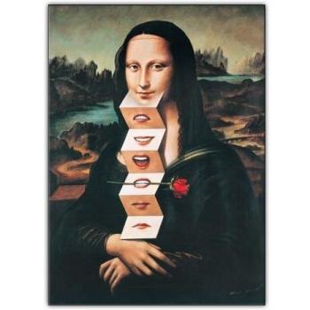 Reproducateur d'Œuvre OLBINSKI-Mona Lisa Iconique 2001