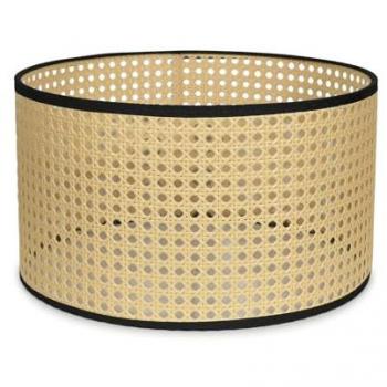 Reni Natural Cane Drum Ceiling Lamp Shade