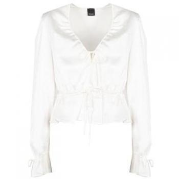 Pinko Bluse Dartmoor 1N13F5 7359 Weiß