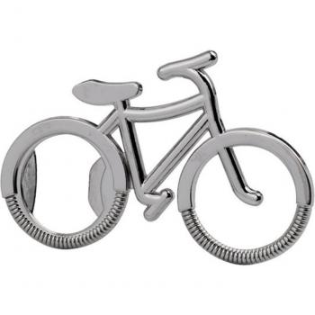Kreativer Metallflaschenöffner im Fahrraddesign