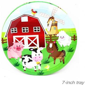 Fête Bébé Farmyard – Décorations Jetables