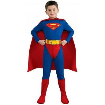 Superman Kids Justice League Outfit L Blue/Red