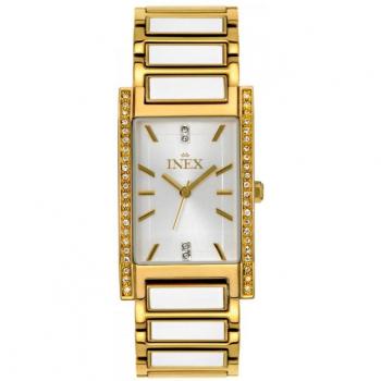 Inex Kvinnoklocka Guld/Silver A58934D4I