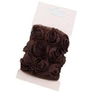 Cinta de Organza con Flores