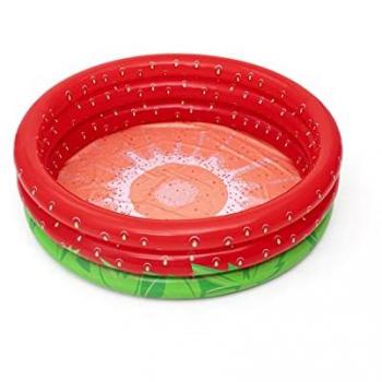 Red Strawberry Inflatable Water Play Set – 168 by 38 cm