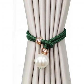 Clips d'embrasses avec pompon, 1 pièce