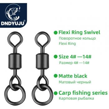 DNDYUJU Carpa Rotativa: Anillo 30 Uds. con Aparejo D