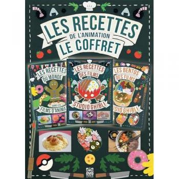 Cuisine et animation, coffret 3 livres (Coffret)