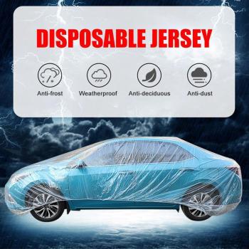 Kunststoff Auto Abdeckhaube für Regen und Staub