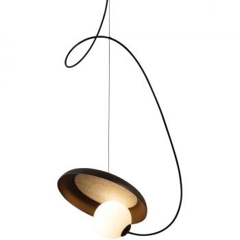 Milano Wire Chandelier, 24cm, Anthracite Finish