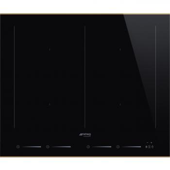 Smeg Table de cuisson - Dolce Stil Novo - Noir - SIM6644R