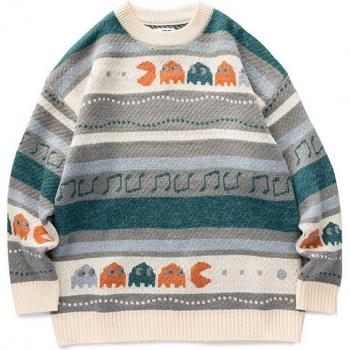 Kawaii Tier Winterpullover für Jungen