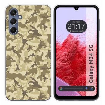 Funda Silicona Samsung Galaxy M34 5G Sand Camuflaje