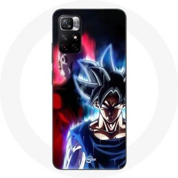 Funda para Redmi Note 11 5G Dragon Ball Z Super Capa Frontal Negra