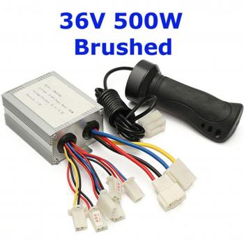 Electric Bike and Scooter Motor Speed Controller 36V 500W with Handle
