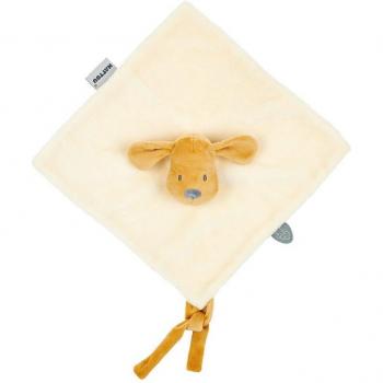 Doudou chien flannelle vanille NATTOU Charlie