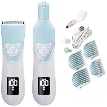 2-in-1 Baby Hair Trimmer and Nail Care Device