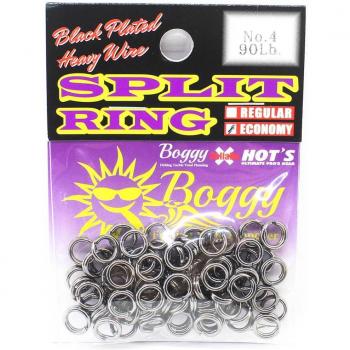 Boggy Ring Split Nero Economico 90 lb 4/75 Confezione