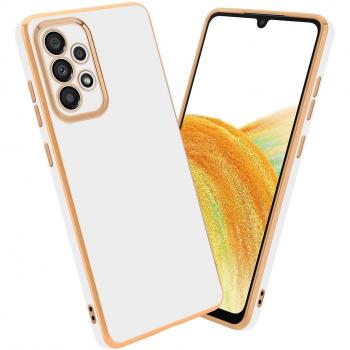 Funda Protectora Oro y Verde Menta para Samsung Galaxy A33 5G