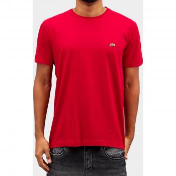 Lacoste T-Shirt TH2038 Rot Regular Fit Herren