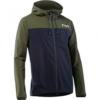 Northwave Rampage Lightshell Chaqueta Verde Oscuro L