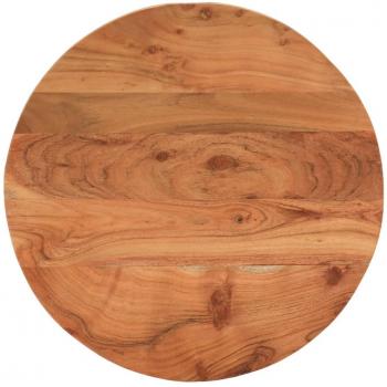 Vidaxl Dessus De Table Ø50x2,5 Cm Rond Bois Massif D'acacia