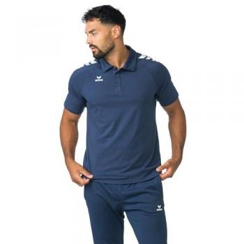 Erima 3-Wing Navy-White Polo XS