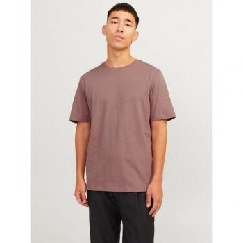 T‑shirt Ristorante di Cotto BIO con Scollo Arrotondato JACK & JONES