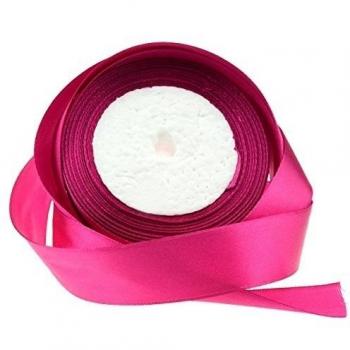 FiveSeasonStuff - 1 rollo de cinta de satén para manualidades, 1 cara, #16 AMARANTH,