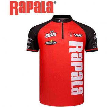 RAPALA Quick-Drying Fishing Shirt Short Sleeve Summer Breathable