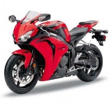 Honda CBR 1000 RR Welly Rosso 1:10
