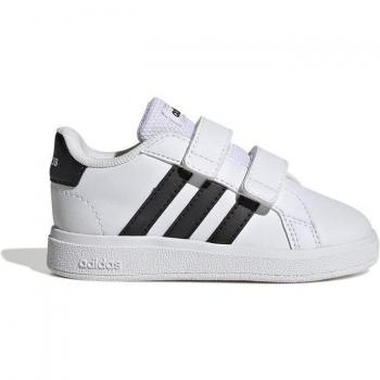 Zapatillas adidas Grand Court 2.0 i bebé blanco/negro