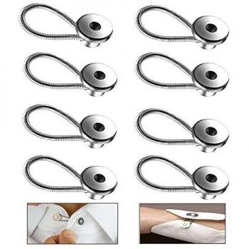 AXEN Elite 8‑Part Collar Extension Kit – Silver Metallic