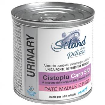 SILAND CANE PETCARE CISTOPIU' CARE S/O PATE' MAIALE RISO 300GR