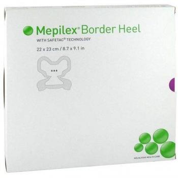 Mepilex Border Heel 22x23 cm haftender Schaumverband 10 ST