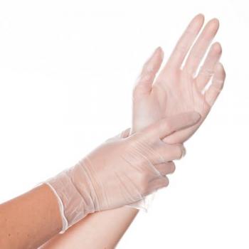 Vinyl-Handschuhe Classic Light M 24cm gepudert VE=100