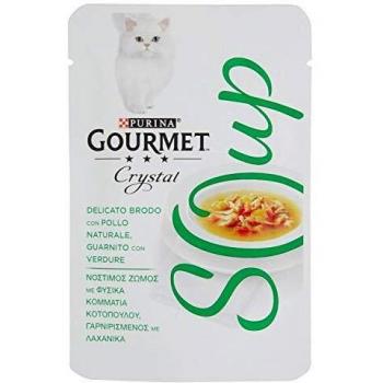 Gourmet Soup Nature's Creations Pollo con Verdure gr 40. Mangime Per Gatti GOUR