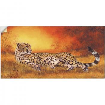 Gepard Kunstwerk – Schnelligkeit in Farbe