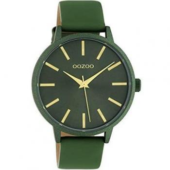 OOZOO Damen Armbanduhr Quarz 42mm Lederband