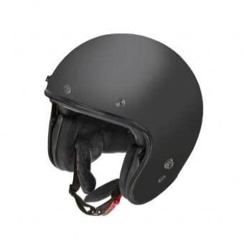 Casco Jet G02x Fibra de Vidrio Negro Mate 2XL