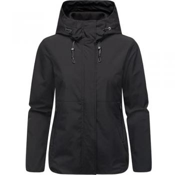 Ragwear Sunniva A Chaqueta Negra de Alta Performance