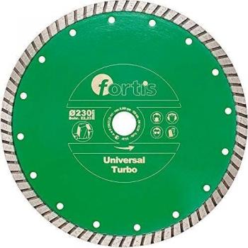 Lama Disco Diamantata Turbo Segmentata Ø115mm 10mm 22,2mm FORTIS