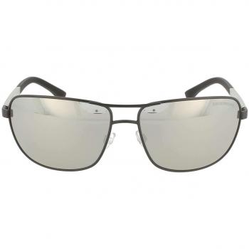 Emporio Armani EA2033 Sonnenbrille, Schwarz (Matt Schwarz), 64