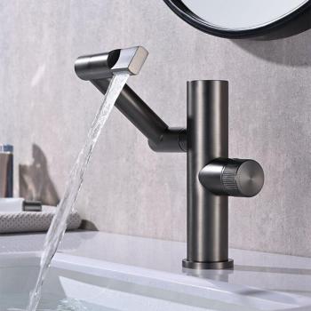 Grifo Giratorio Moderno con Mezclador y LED