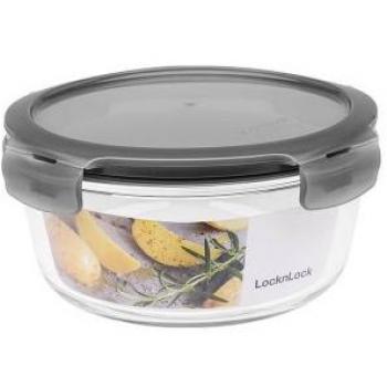Lock & Lock hitzebeständige Vorratsdose 950 ml grau
