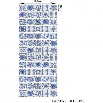 13-Piece Waterproof Self-Adhesive Magnetic Staircase Stickers