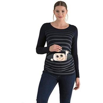 M.M.C. Umstandsshirt Winke Winke mit Motiv